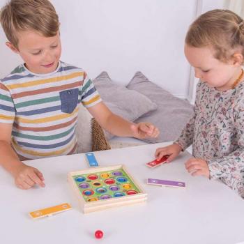 Edushape Gioco Di Abilità 600050 - Le Dita Agili - Gioco Di Logica E Concentrazione Per Bambini 3+ - 3