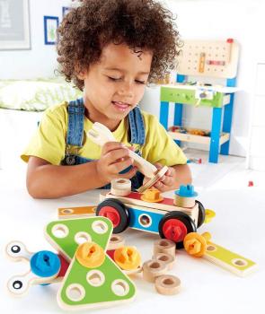 Haba Set Per Costruzioni: Pista Per Biglie Con Scala Sonora - Gioco Creativo Per Bambini