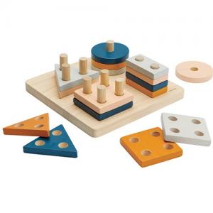 Forme Geometriche da Impilare gioco in legno