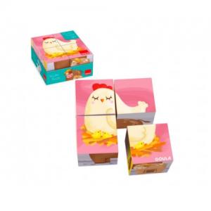 Puzzle a Cubi (4 pezzi)