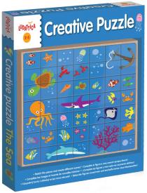 Creative Puzzle in legno The Sea Ludattica
