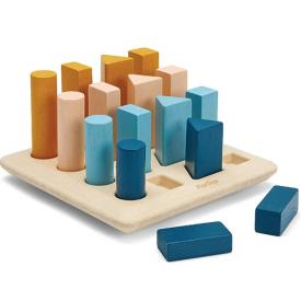 Forme Geometriche da Impilare in legno